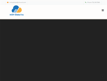 Tablet Screenshot of mshglobal.com
